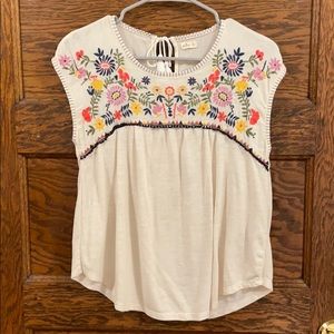 Embroidered blouse